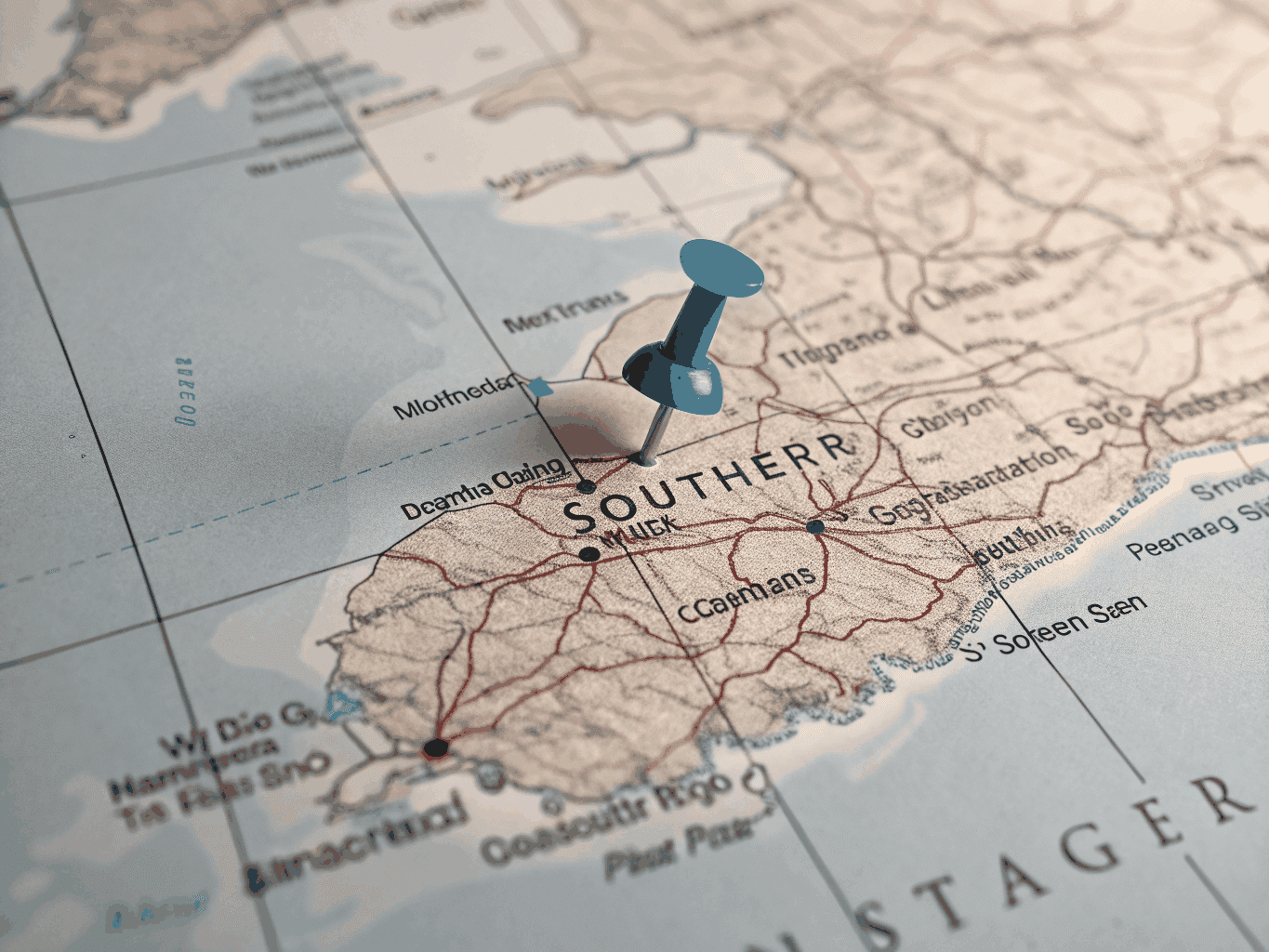 Map view of South East coverage across Home Counties